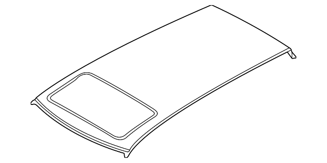 8D9-817-017-A Деталь ROOF PANEL