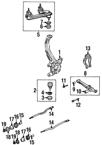 Oasis SUSPENSION COMPONENTS