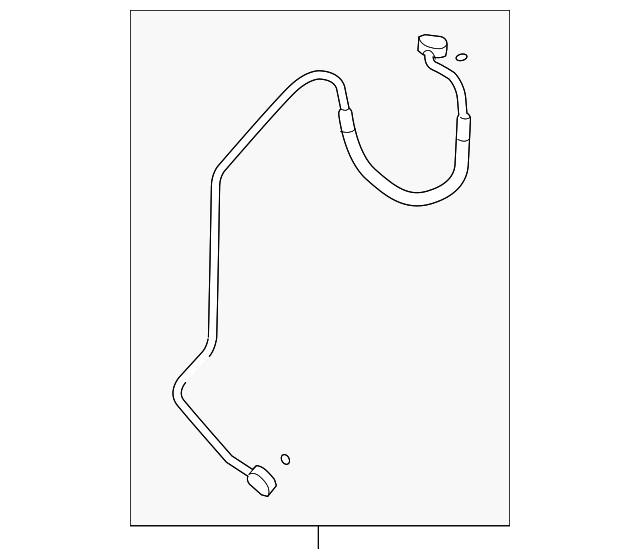 3C0-820-721-L Деталь AC HOSE