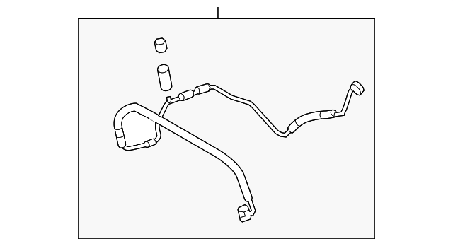 3C0-820-743-BS Деталь AC HOSE
