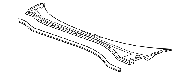 23459574 COWL GRILLE