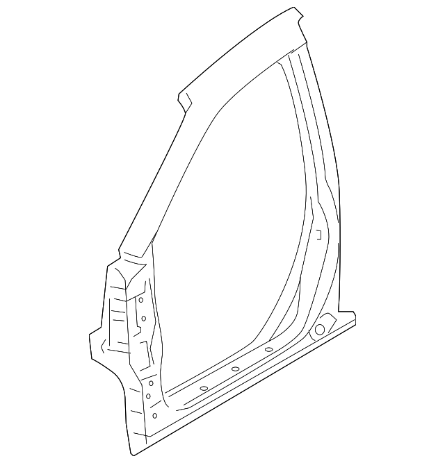 71121-4D011 Деталь APERTURE PANEL, RIGHT