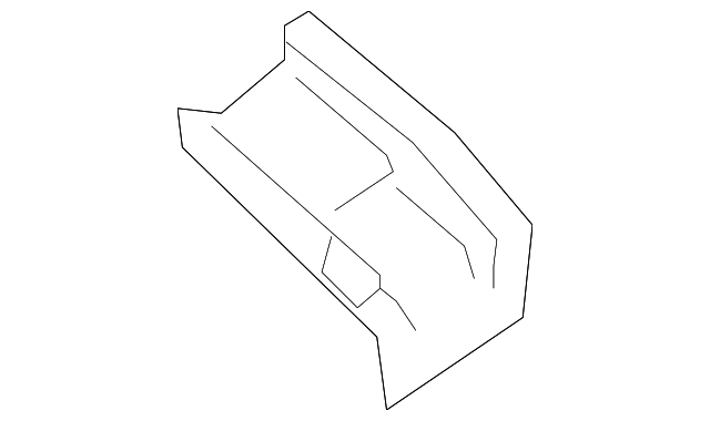76322-ET030 Деталь ROOF RAIL BRACE, RIGHT