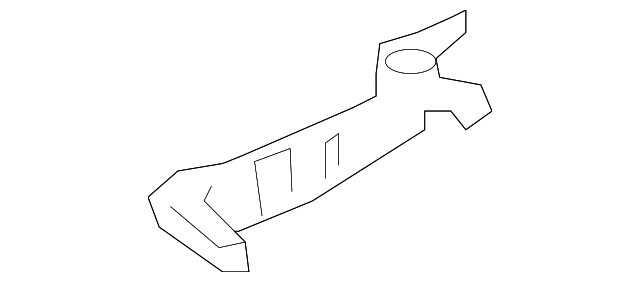 G63C0-ET0MA Деталь ROOF RAIL BRACKET, RIGHT