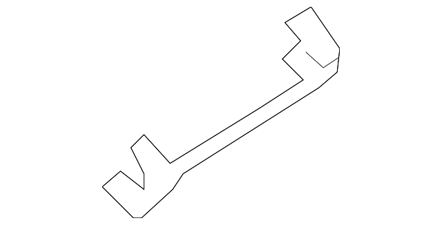 763A0-ET030 Деталь ROOF RAIL BRACKET, RIGHT