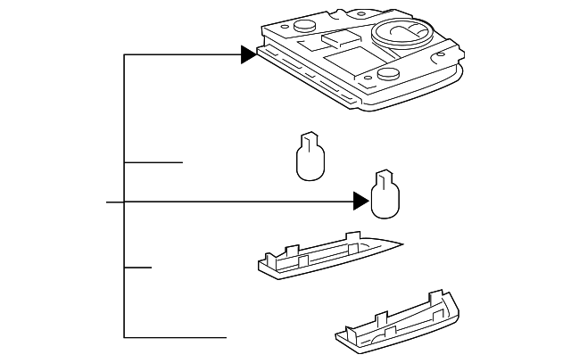 81260-47090-B0 Деталь MAP LAMP ASSY