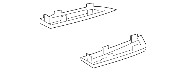 81265-47070 Деталь MAP LAMP LENS, RIGHT
