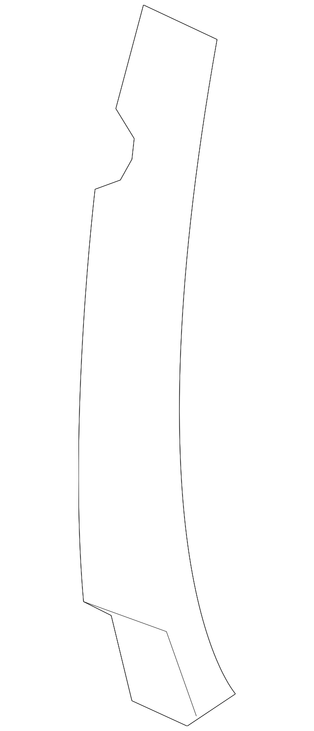 84645-2J000ADW Деталь SIDE MOLDING, RIGHT