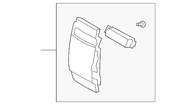84638-2J300WK Деталь REAR PANEL