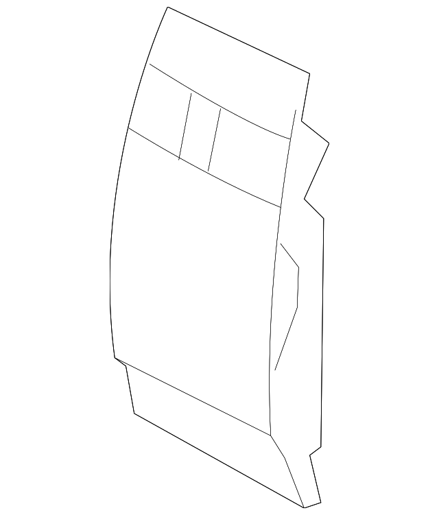 84640-2J010WK Деталь REAR PANEL