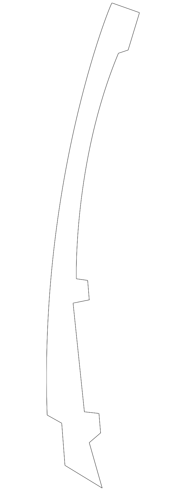 84644-2J000ADW Деталь SIDE MOLDING, LEFT