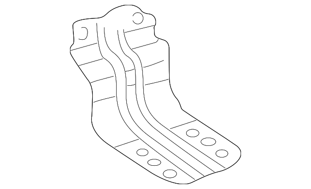 55077286AA Деталь REAR BRACKET, RIGHT