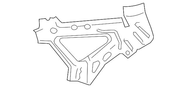 4F5-810-181-B Деталь UPPER FRAME, LEFT