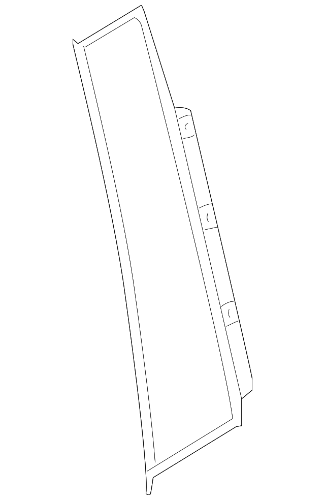 8V5-839-901-B-5FQ Деталь APPLIQUE, LEFT