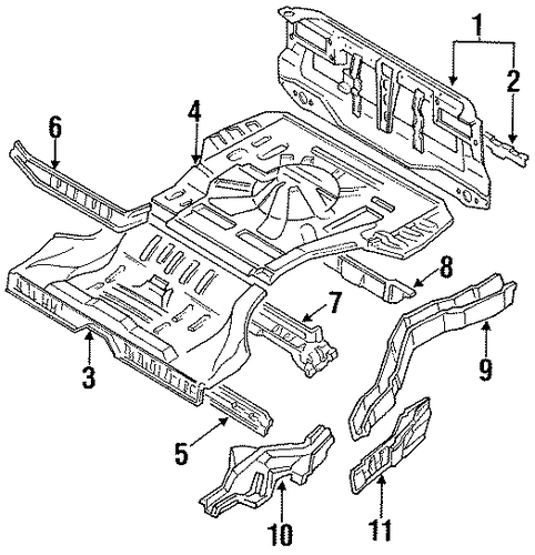 Eclipse REAR BODY & FLOOR