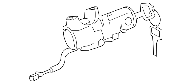 19316072 Деталь STEERING LOCK