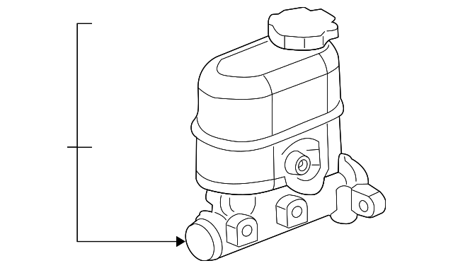 19209234 Деталь MASTER CYLINDER