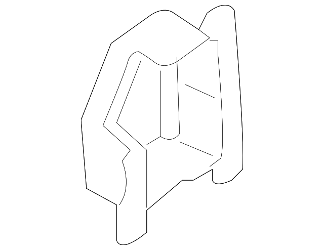 88898-3E000 Деталь RETRACTOR COVER, RIGHT