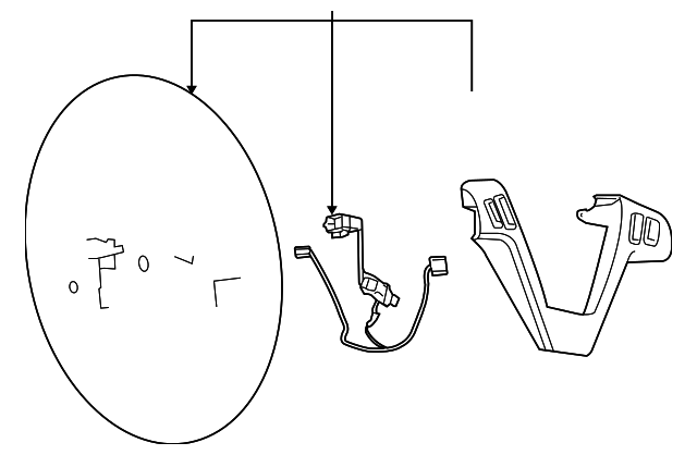 20857511 STEERING WHEEL