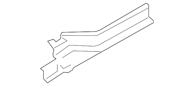 19317103 Деталь INNER RAIL, RIGHT
