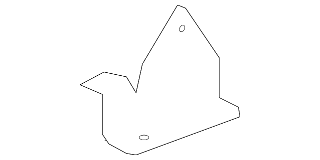 25867587 LOWER HINGE, LEFT