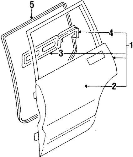 Trooper DOOR & COMPONENTS 2
