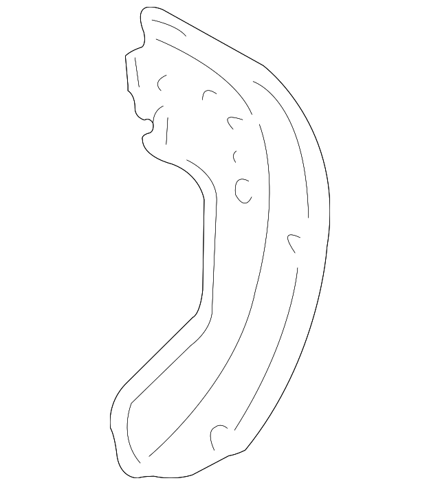 43053-S0X-000 Деталь SHOE SET, RR. BRAKE