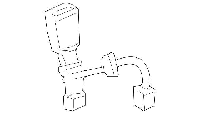 73230-33580-E0 BUCKLE, RIGHT