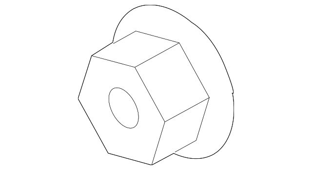 11900441 STABILIZER LINK NUT, RIGHT