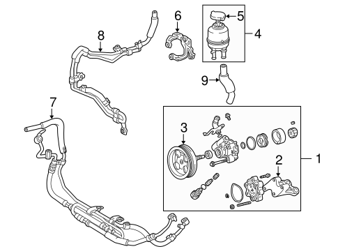 LS430 PUMP & HOSES