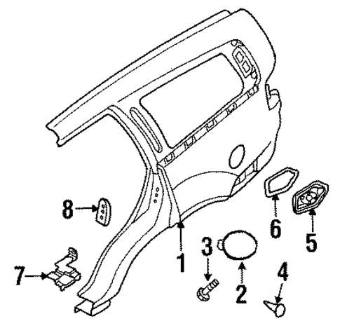 Axiom QUARTER PANEL & COMPONENTS