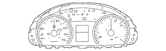 68159476AA Деталь CLUSTER