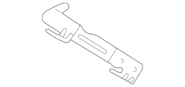 B30D57725D SEAT BELT ANCHOR, RIGHT