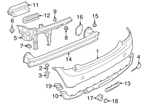 Cooper BUMPER & COMPONENTS - REAR