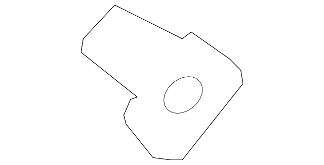 11609650 Деталь WINDSHIELD PILLAR TRIM RETAINER, RIGHT