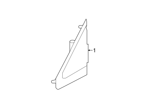 Sentra EXTERIOR TRIM - FENDER