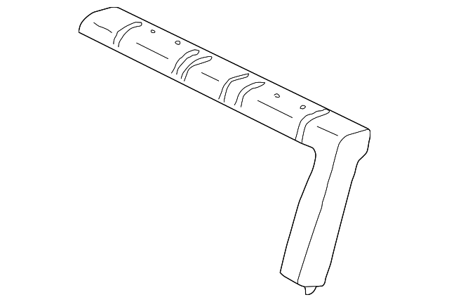 71507-02080 Деталь SEAT BACK PAD