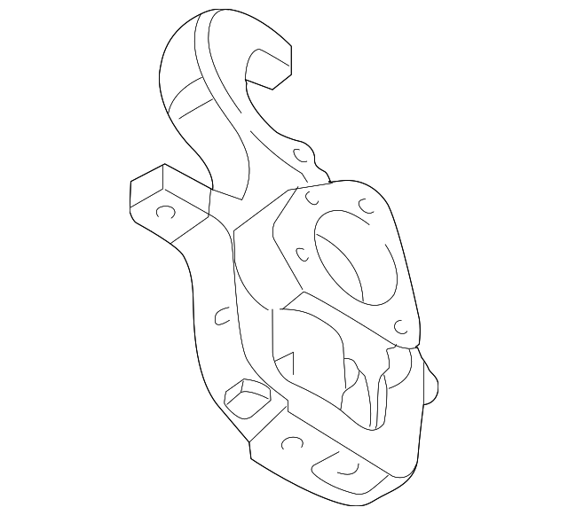 52106553AB Деталь KNUCKLE, LEFT