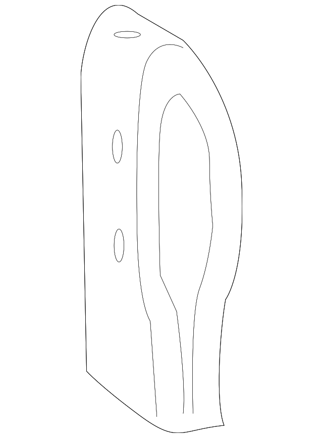 9014030105 Деталь SPARE BRACKET PLATE