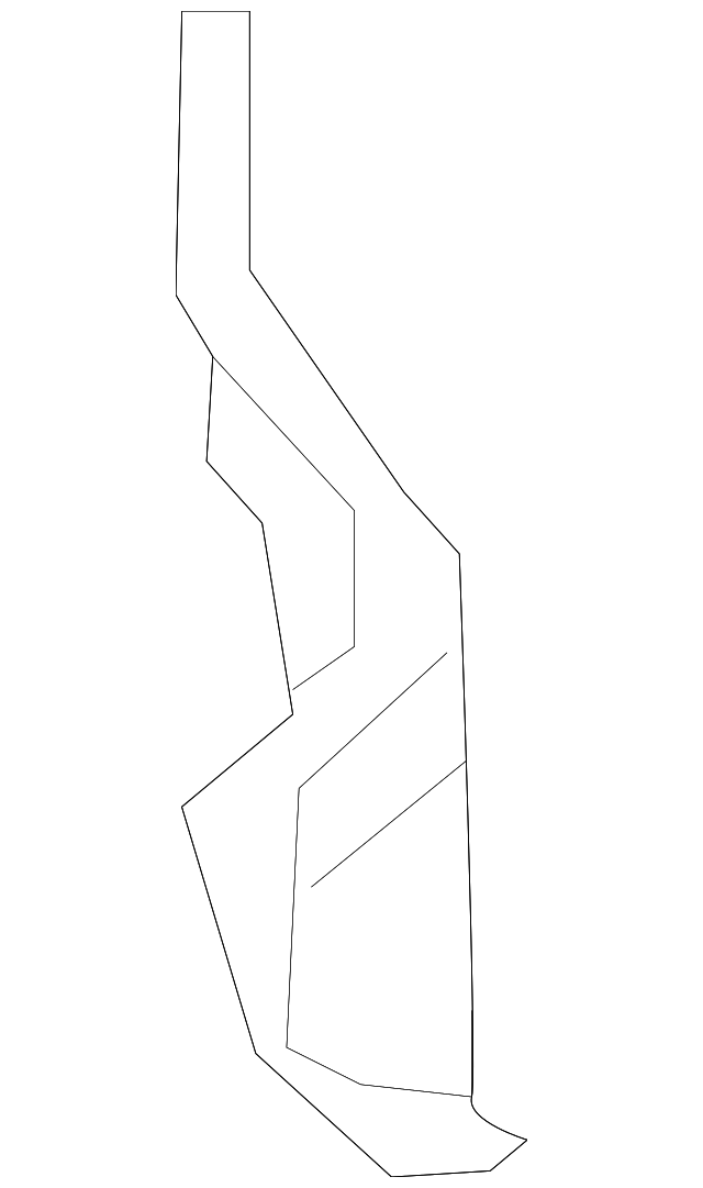 84765-1D100S8 Деталь SIDE COVER, LEFT