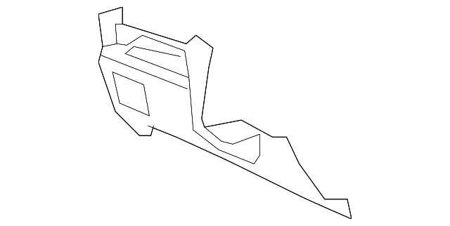 84750-1D010RU Деталь LOWER PANEL