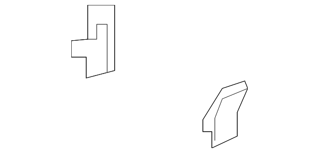84444-1D000 Деталь CENTER SUPPORT, RIGHT