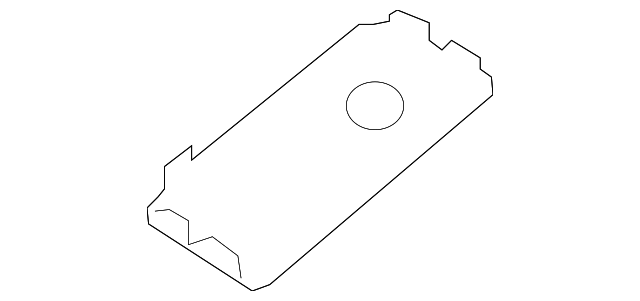 92822-2J000 Деталь READING LMP LENS, LEFT
