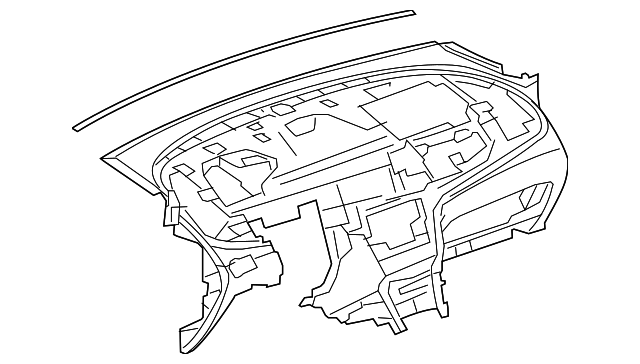 95245403 INSTRUMENT PANEL