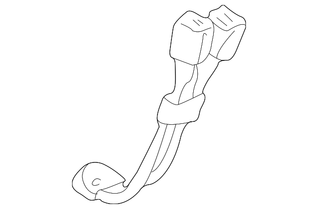 12384222 CENTER SEAT BELT, RIGHT