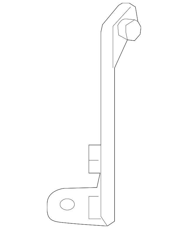 165883KY0B AIR CLEANER ASSY BRACKET