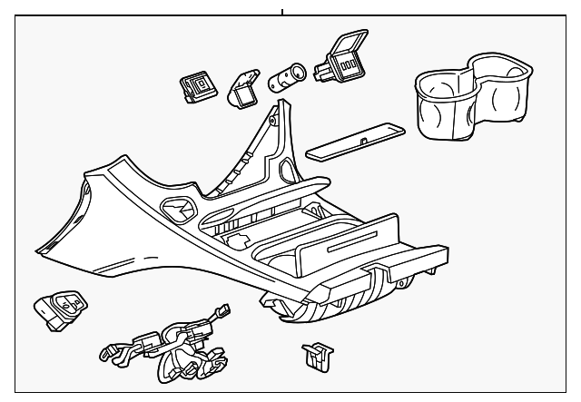 23289732 CONSOLE ASSY