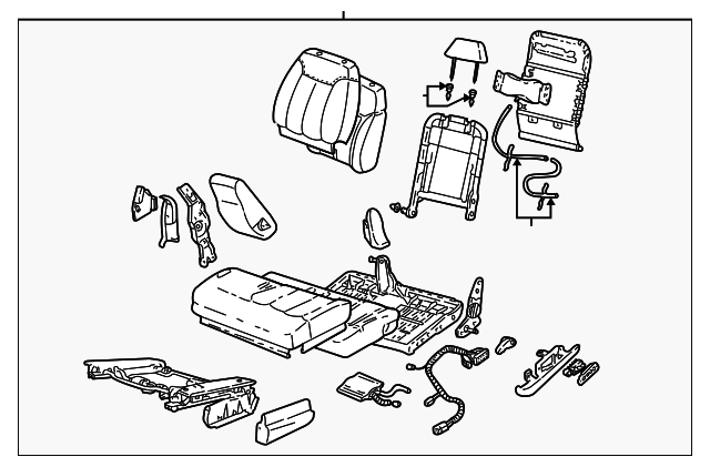 12470547 SEAT ASSY