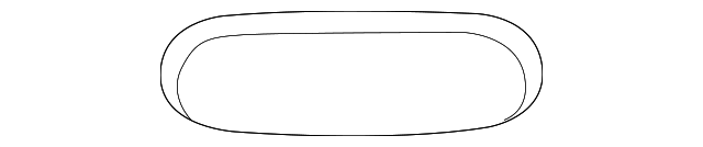 7B0-947-115 Деталь DOME LAMP LENS