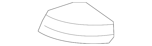 7B0-857-600 Деталь SUNVISOR SPACER, RIGHT